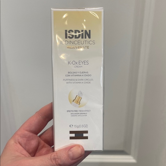 ISDIN K-Ox Eyes Cream - White & Gold Eye Cream for Dark Circles